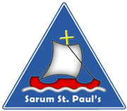 Sarum St Paul's CofE (VA) Primary School logo