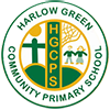 Harlow Green Community Primary School logo