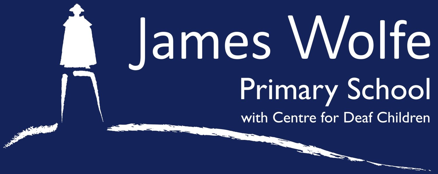 James Wolfe Primary School and Centre for the Deaf logo