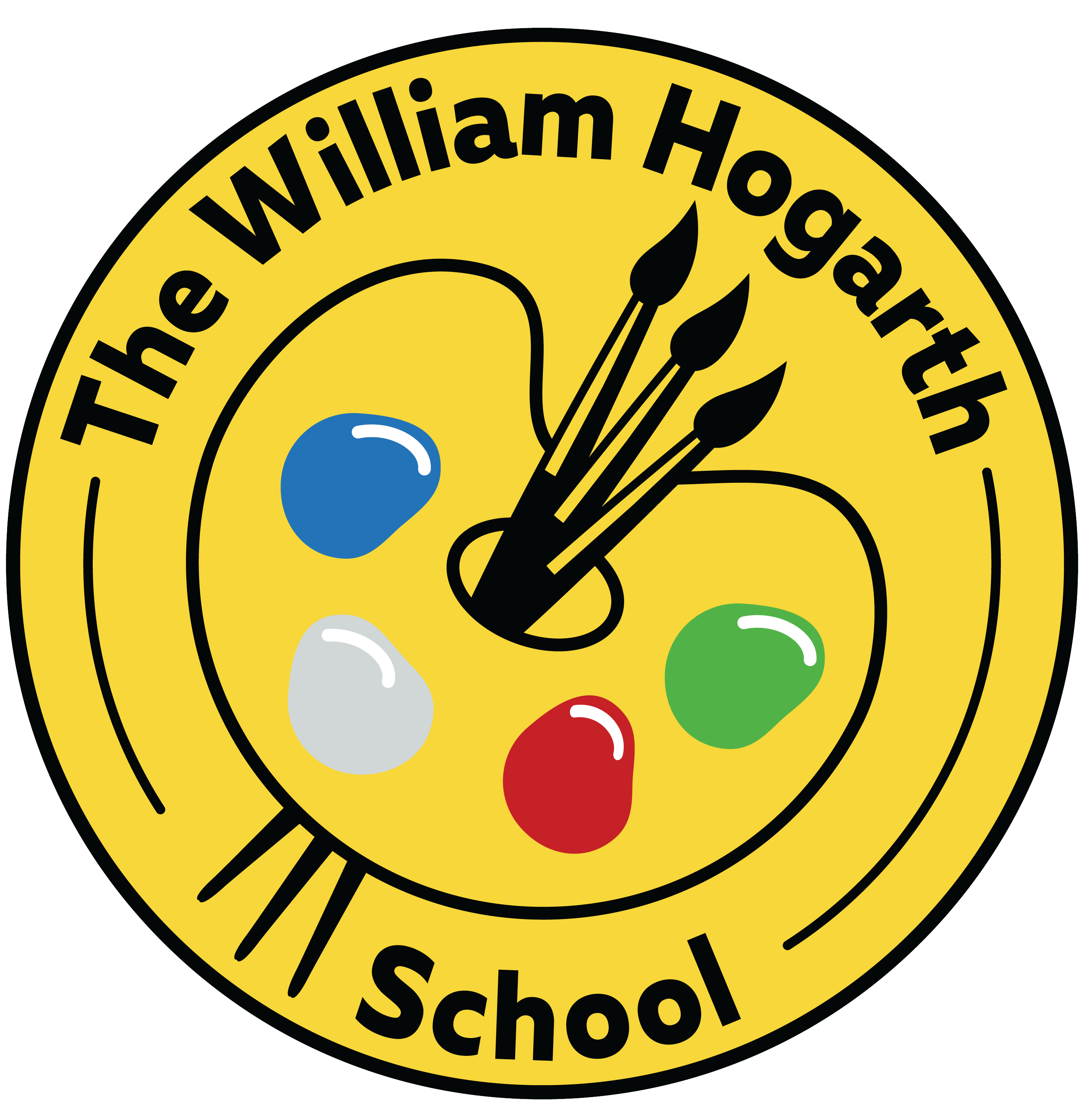 The William Hogarth Primary School logo
