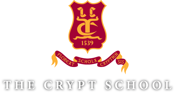 The Crypt School logo