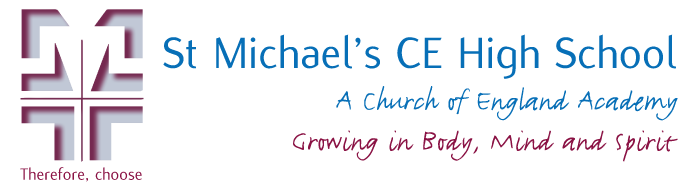St Michael's Church of England High School logo