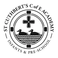 St Cuthbert's Church of England Academy Infants and Pre-School logo