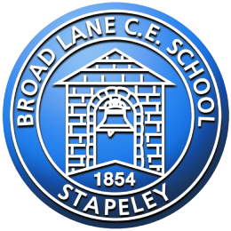 Stapeley Broad Lane CofE Primary School logo