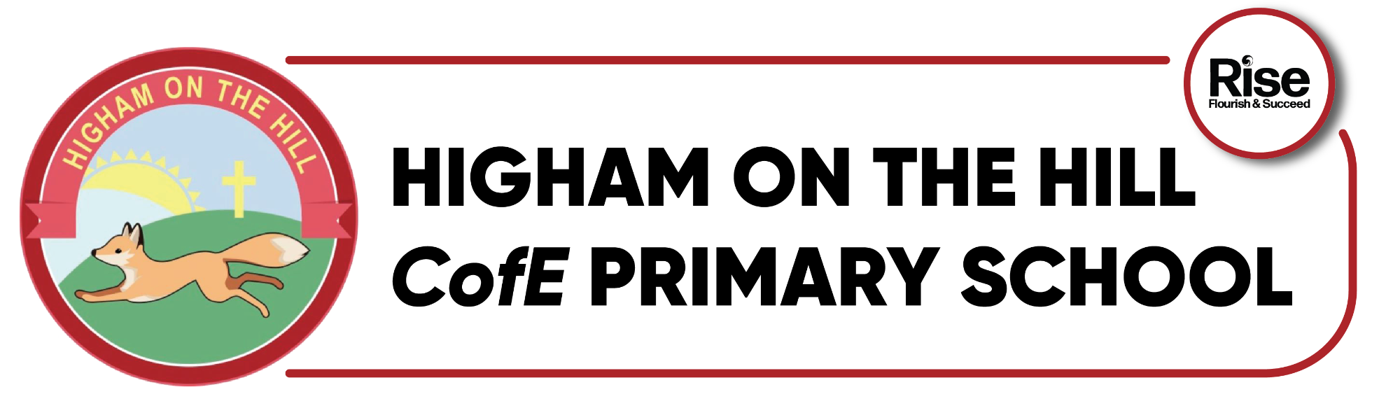 Higham-on-the-Hill Church of England Primary School logo