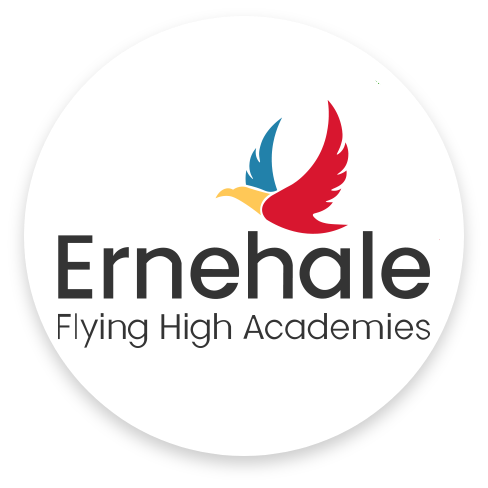 Ernehale Junior School logo