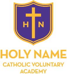 Holy Name Catholic Voluntary Academy logo