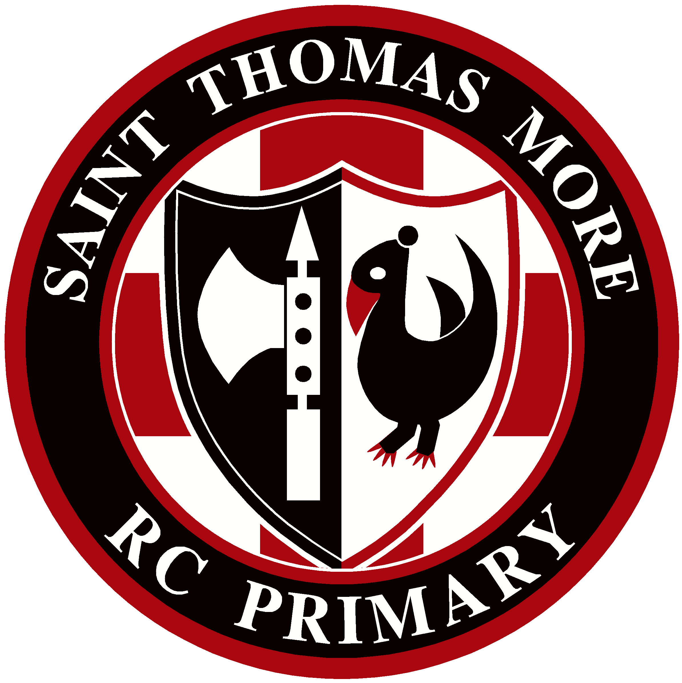 St Thomas More RC Primary School logo