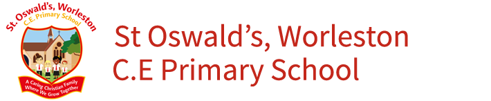 St Oswald's Worleston CofE Primary School logo
