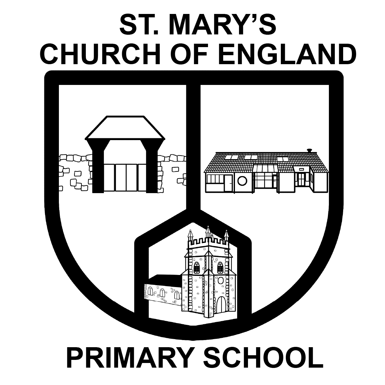 St Mary's Church of England Primary School, Portbury logo