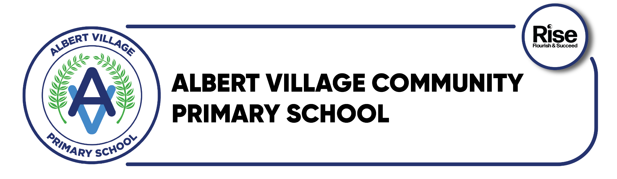 Albert Village Primary School logo