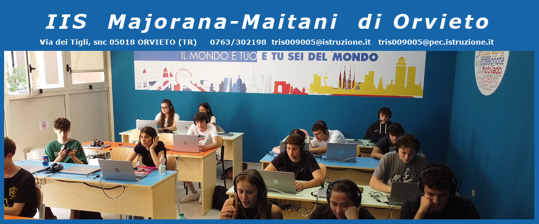 ORVIETO ITCG " L. MAITANI" logo
