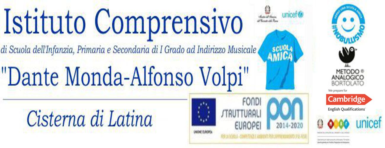 I.C. DANTE MONDA- ALFONSO VOLPI logo