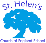 St Helen's Church of England School logo