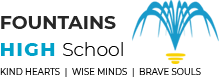 The Fountains High School logo
