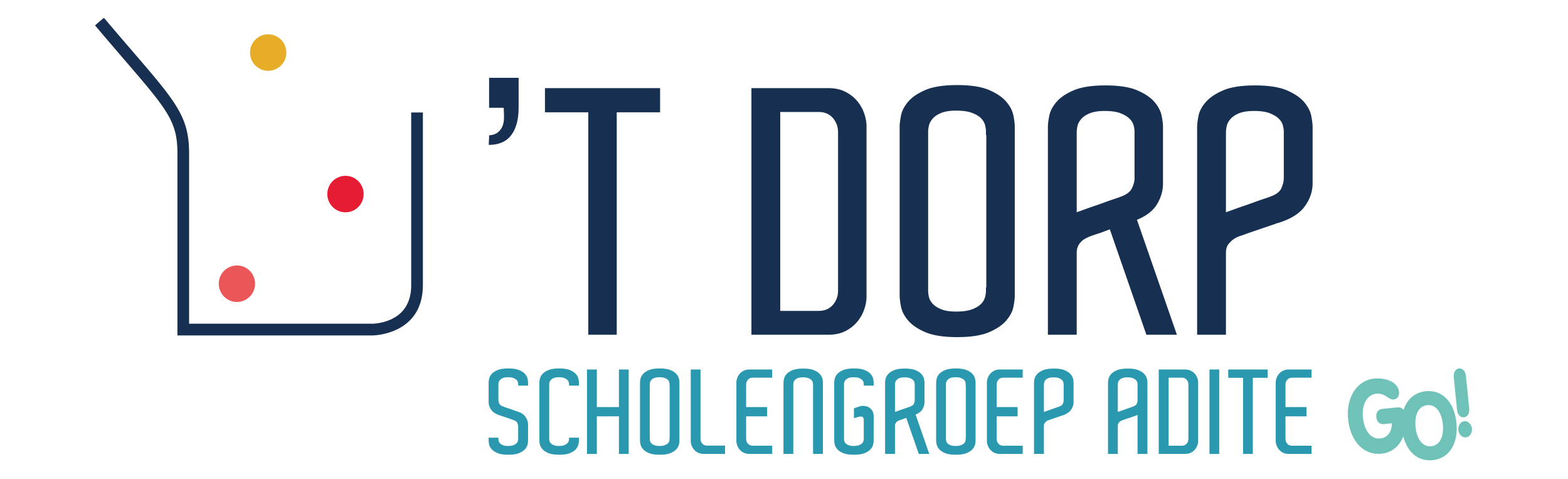 GO! Basisschool 't Dorp campus Ebdries logo