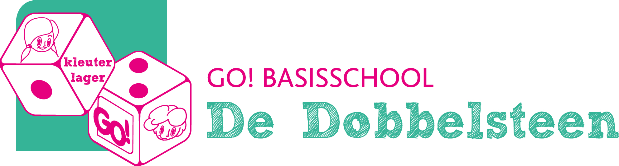 GO! Basisschool De Dobbelsteen logo