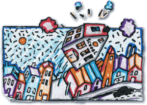 Vrije Basisschool - VLOM logo