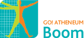 GO! atheneum Boom logo