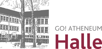 GO! atheneum Halle logo
