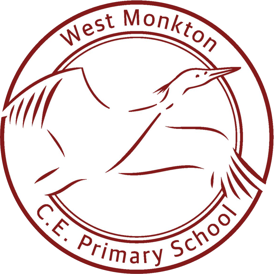 West Monkton Church of England School logo
