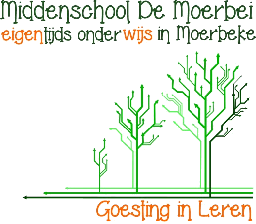 GO! middenschool De Moerbei Moerbeke-Waas logo