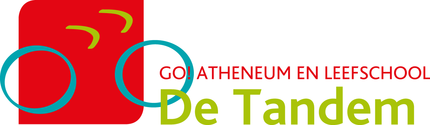 GO! atheneum en leefschool De Tandem Eeklo logo