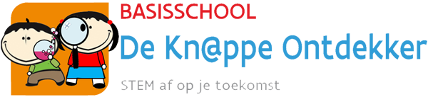 GO! Basisschool De Kn@ppe Ontdekker Maasmechelen logo