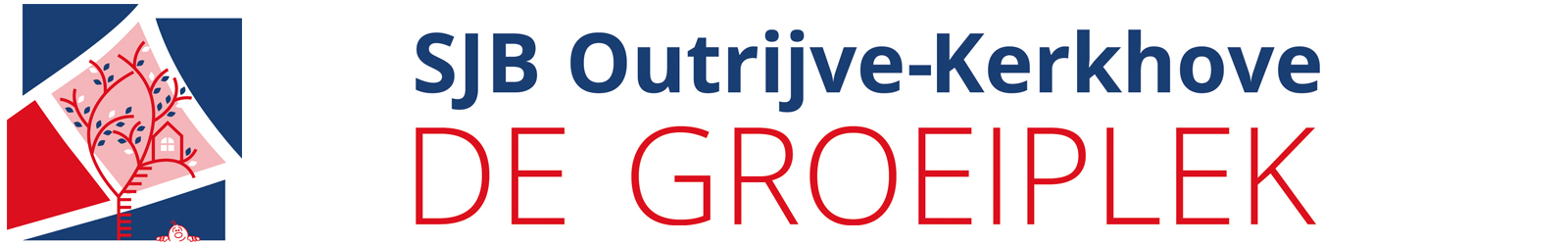 SJB De Groeiplek Outrijve en Kerkhove logo