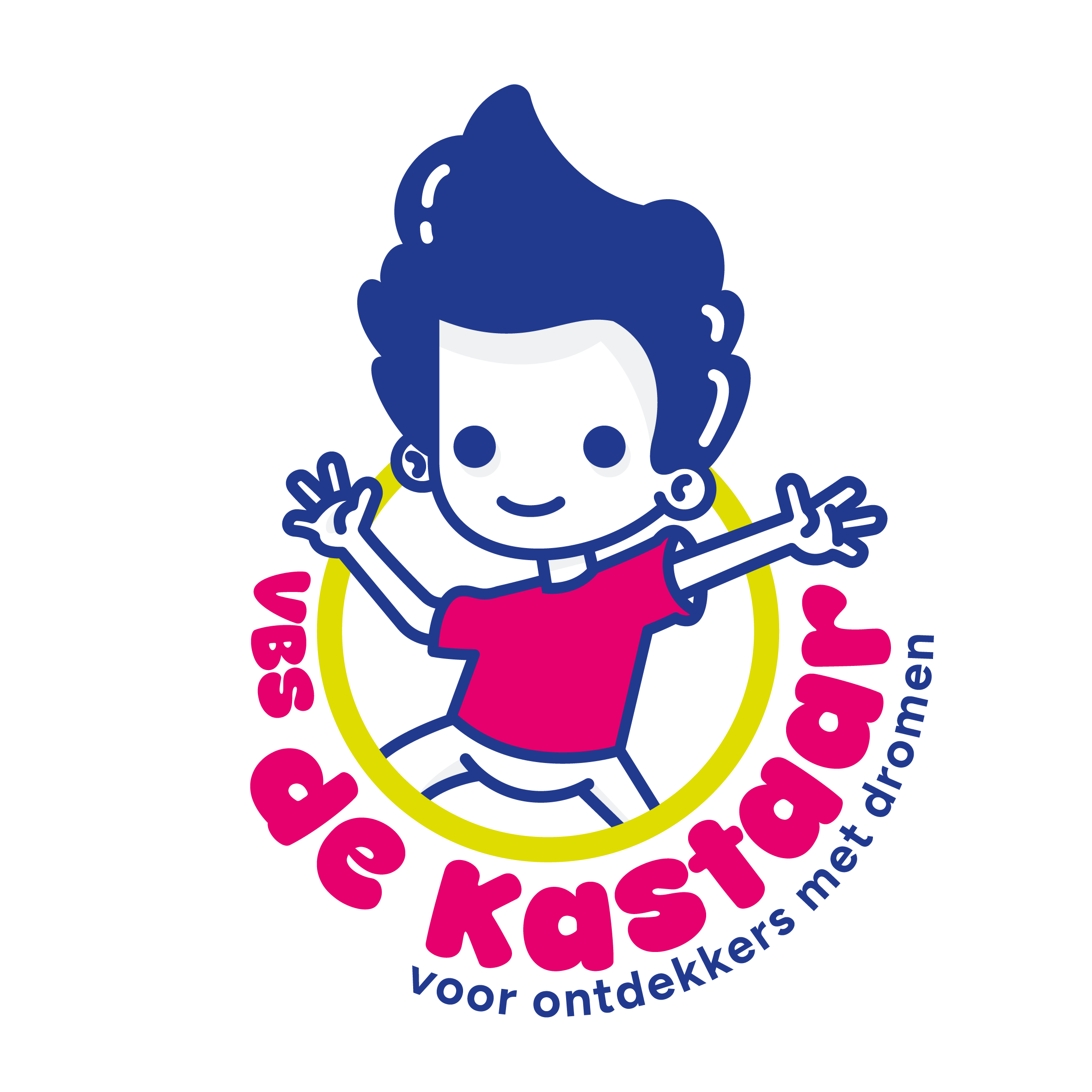Vrije Basisschool de Kastaar Rollegem logo