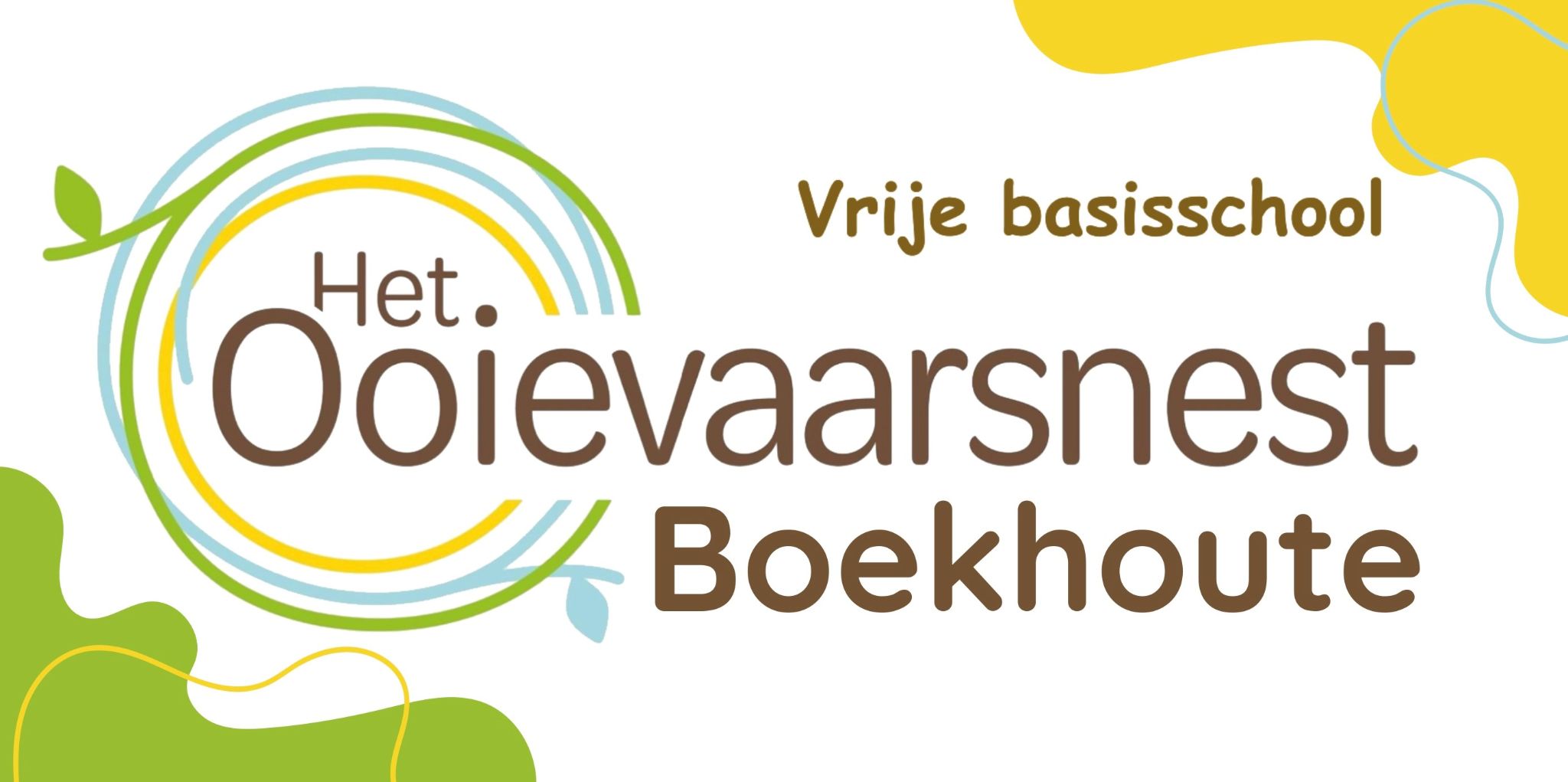 Vrije Basisschool Het Ooievaarsnest Boekhoute logo