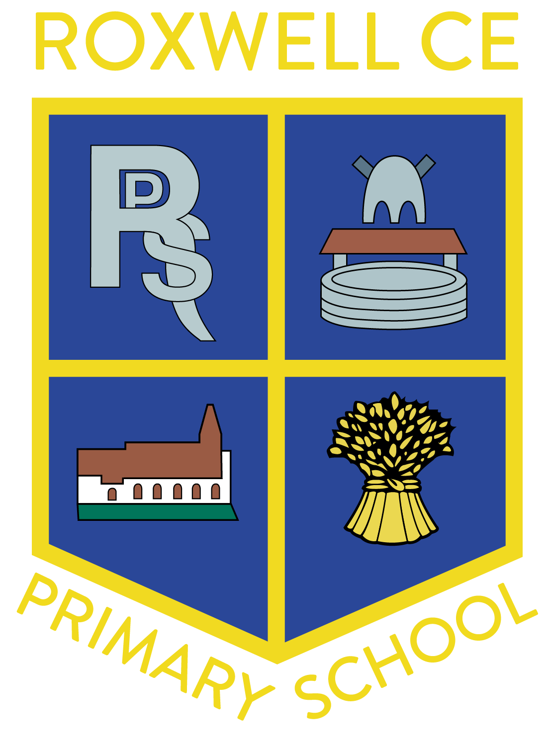 Roxwell Church of England Primary School logo