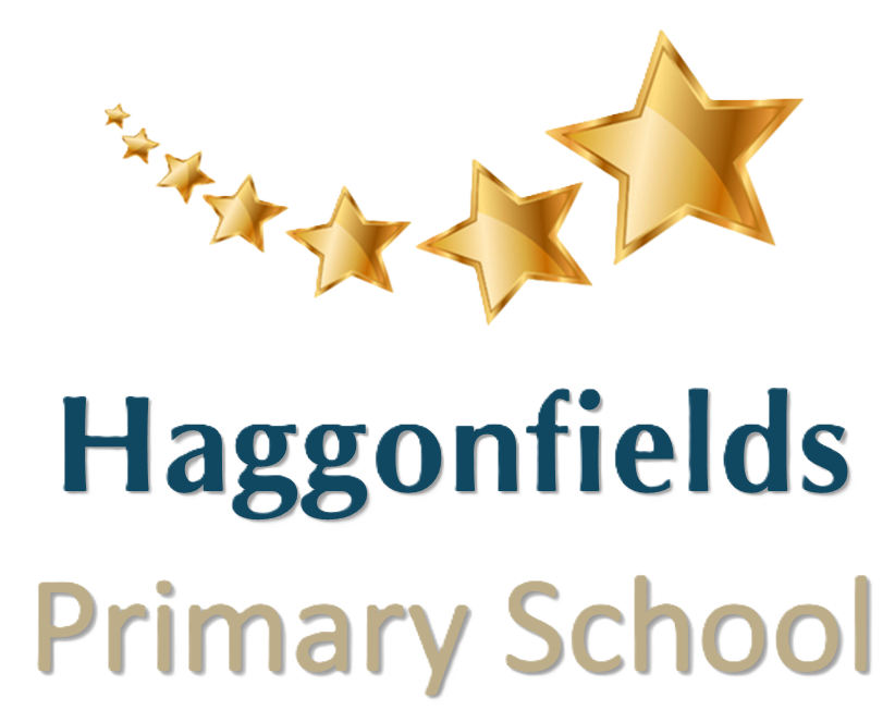 Haggonfields Primary and Nursery School logo