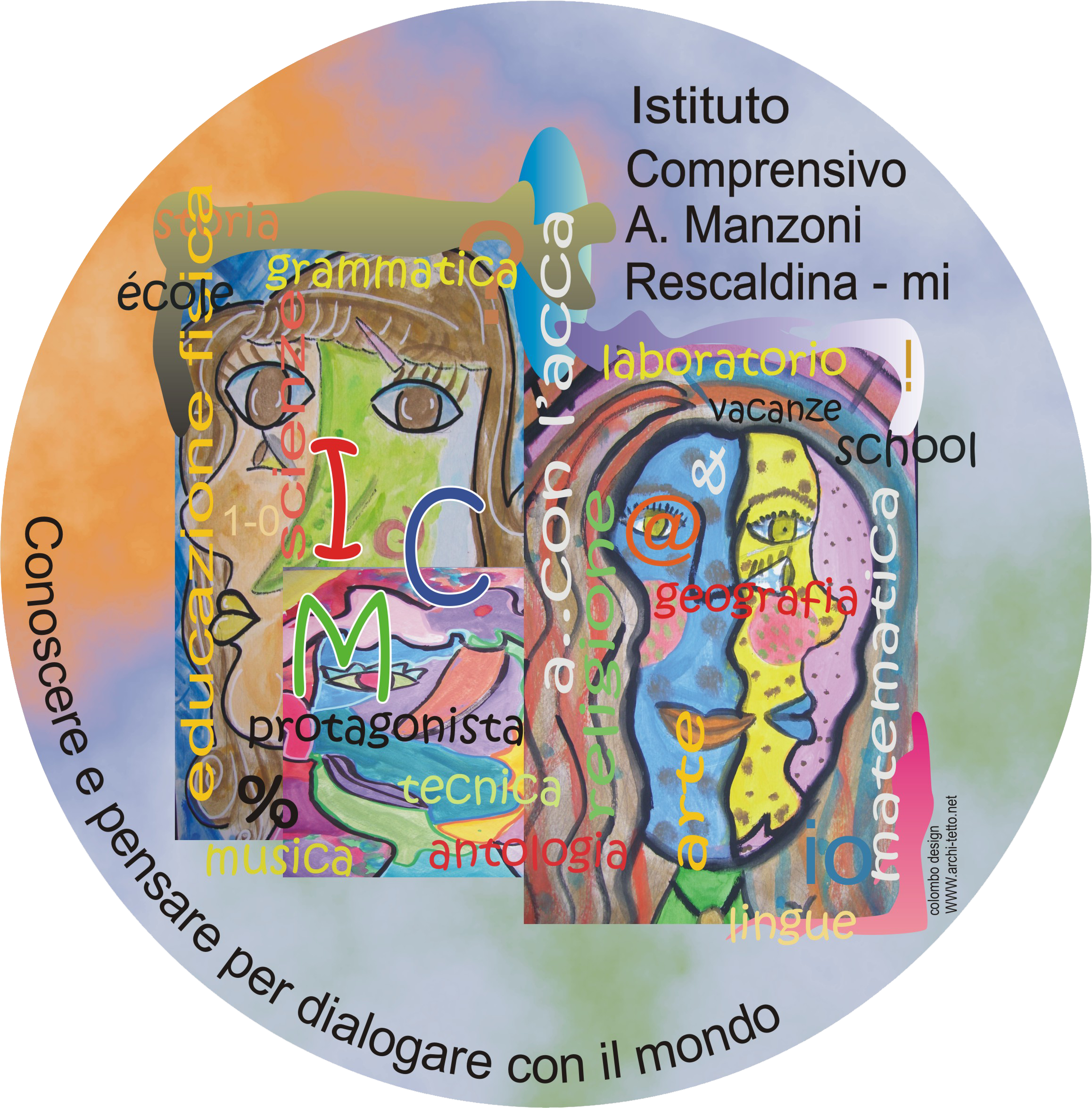IC A. MANZONI logo