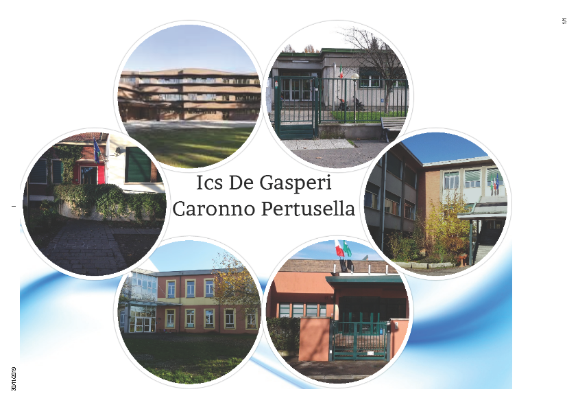I.C. CARONNO P. "A.DE GASPERI" logo