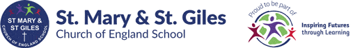 St Mary and St Giles Church of England School logo