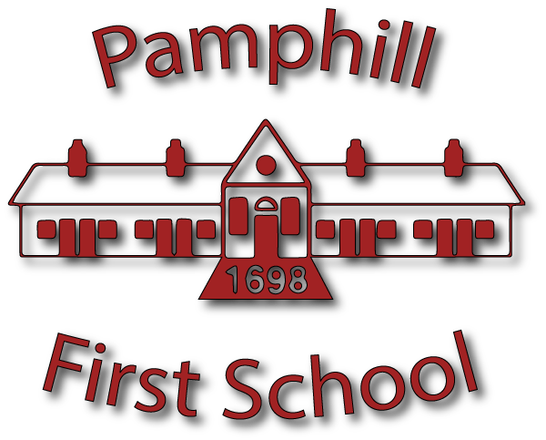 Pamphill Church of England First School logo