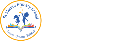 St Monica Primary School logo