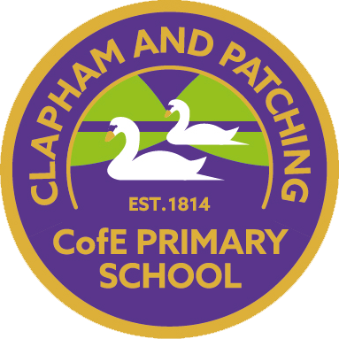 Clapham and Patching CofE Primary School logo