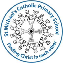 St Michael's Catholic Primary School, Esh Village logo