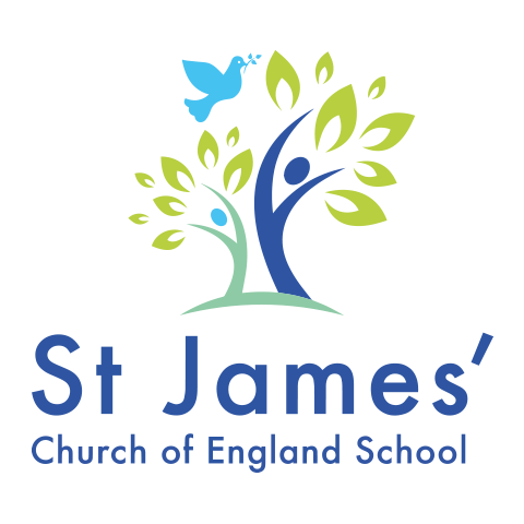 St James' Church of England Aided Junior School logo