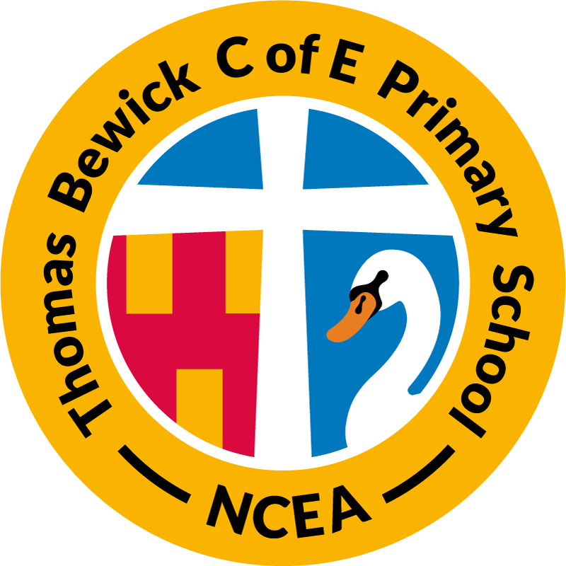 NCEA Thomas Bewick C of E Primary School logo