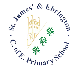St James and Ebrington Church of England Primary School logo