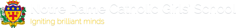 Notre Dame Catholic Girls' School logo