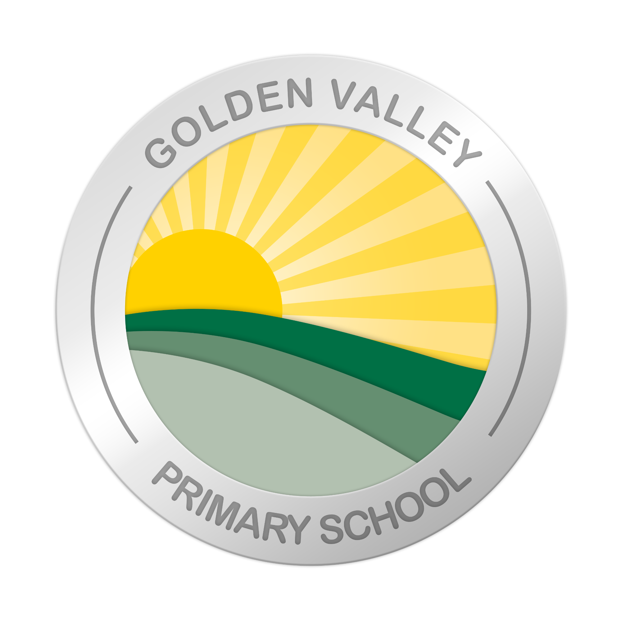 Golden Valley Primary School logo