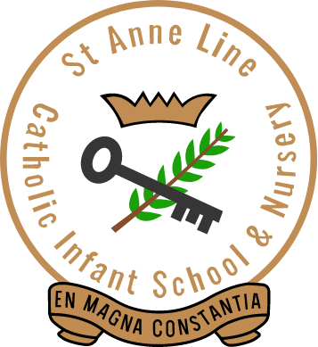St Anne Line Catholic Infant School logo