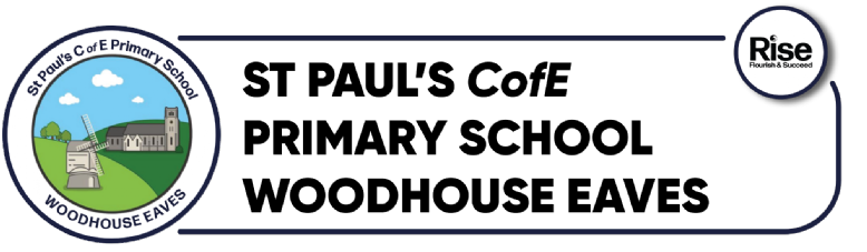 Woodhouse Eaves St Paul's Church of England Primary School logo