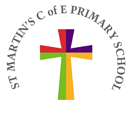 St Martin's CofE Primary & Nursery School logo