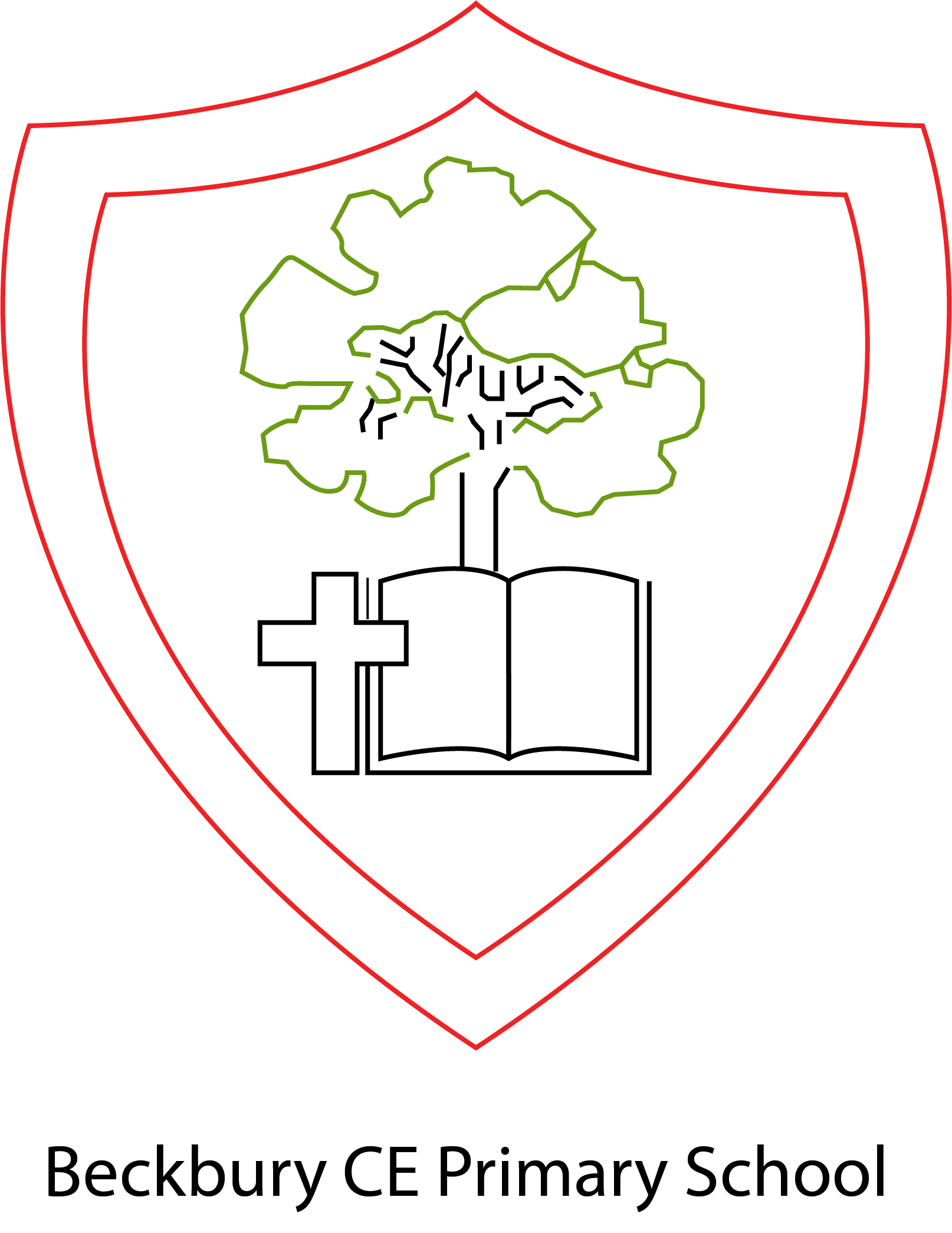 Beckbury Church of England Primary School and Nursery logo
