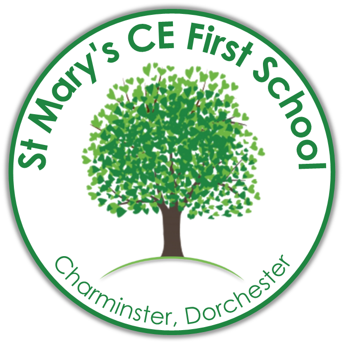 St Mary's Church of England First School, Charminster logo